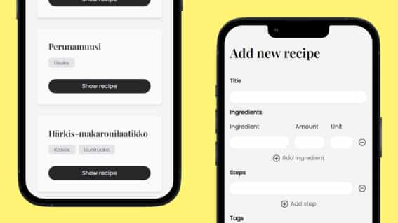Project website screenshot