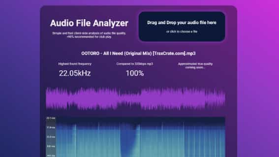 Project website screenshot